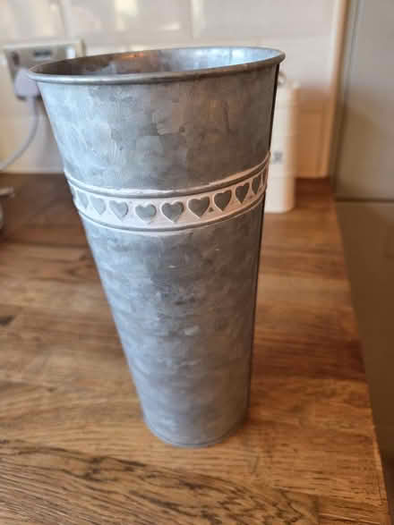 Photo of free Pretty Metal Vase (Lightwood ST3) #1