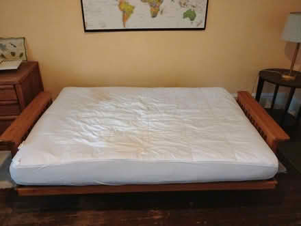 Photo of free Futon: Frame, Mattress, Cover (Wallingford (Good Shepherd)) #3