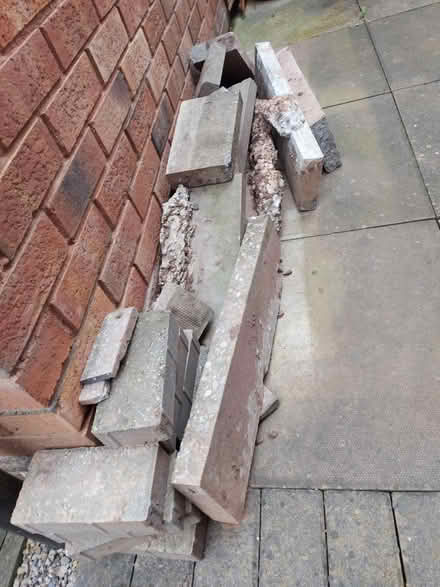 Photo of free Kerb stone and paving blocks (Hereford, Belmont) #1