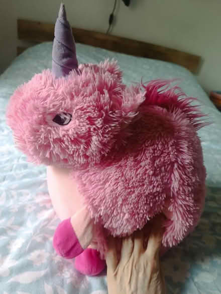 Photo of free Pink Unicorn plushie/hand warmer (Hanwell W7) #4