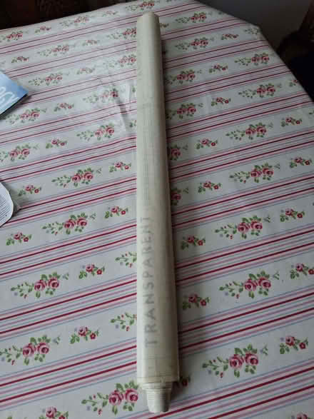 Photo of free Transparent matte plastic film - 67 x approximately 150cms (Bernards Heath AL1) #1