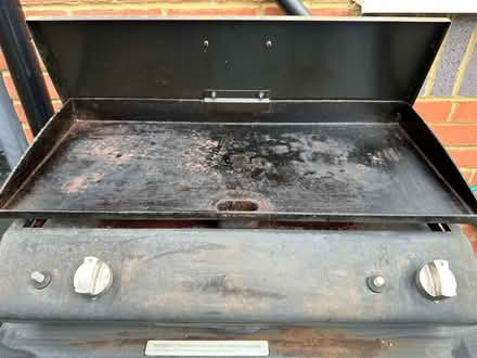 Photo of free Hot plate gas BBQ & trolley (GU5 Gomshall) #3