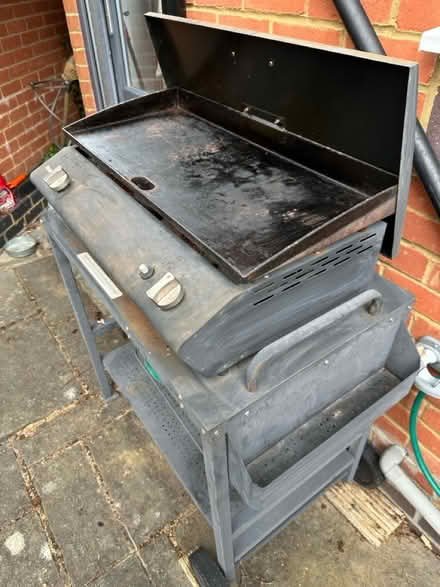 Photo of free Hot plate gas BBQ & trolley (GU5 Gomshall) #2