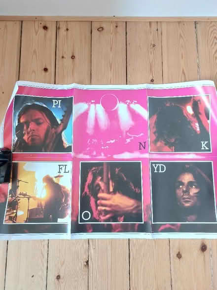 Photo of free Pink Floyd poster (Eskbank EH22) #1