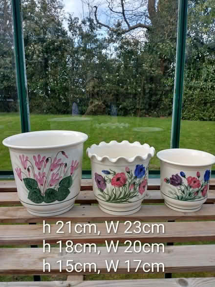 Photo of free Plant pots (Harp Hill) (Cheltenham) #1