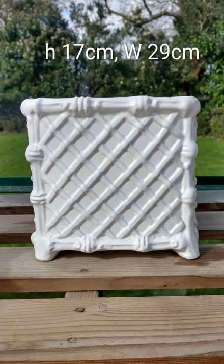 Photo of free Square plant pot (Harp Hill) (Cheltenham) #1