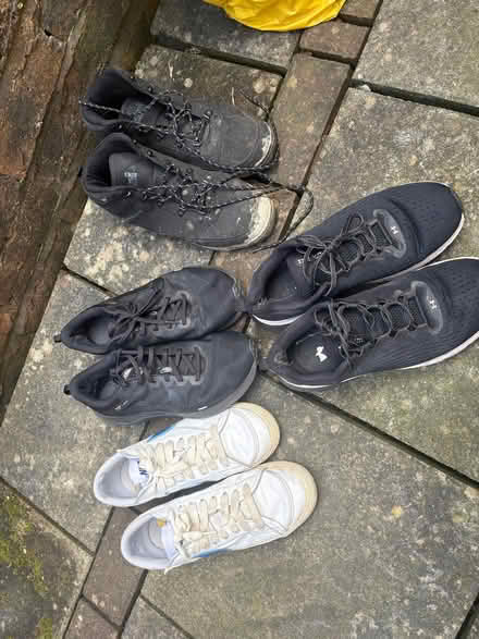 Photo of free 4 pairs Men’s Shoes size 12 (Oswestry SY11) #2