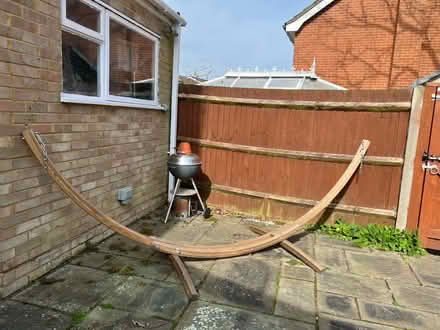 Photo of free Wooden Hammock Stand to a good home (Finchampstead RG40) #1
