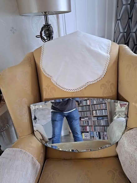 Photo of free Retro bevel edged mirror (Lichfield) #1