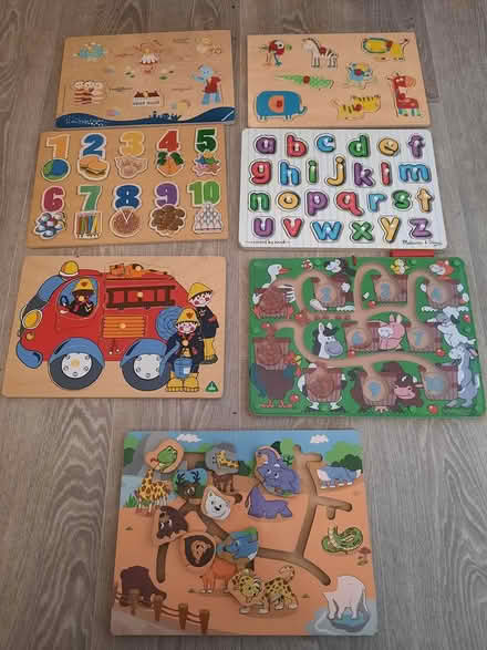 Photo of free Wooden Inset Puzzles (Burgess Hill) #1
