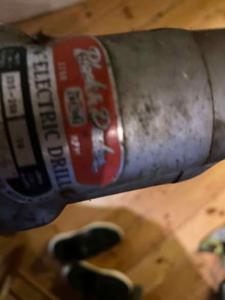 Photo of free Vintage electric drill (1950s) (St Leonards Green TN38) #1