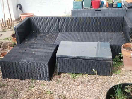 Photo of free Garden sofa (South Tonbridge) #1