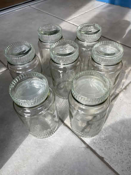 Photo of free 7 Glass storage jars (Harrogate HG2) #2