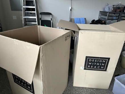Photo of free Several large clean boxes/wardrobe (Newbeg) #1