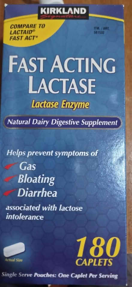 Photo of free Lactase pills (Bernardo & Iowa, Sunnyvale) #1
