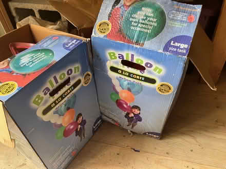 Photo of free 2 empty helium tanks (Mill Valley) #1
