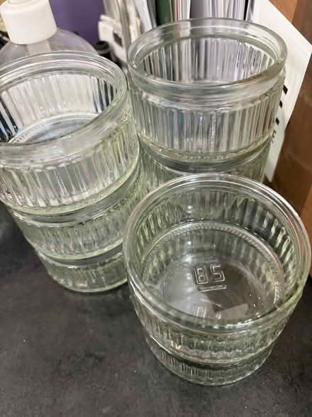 Photo of free 8 Glass pots - Gu dessert sized (Furzton MK4) #1