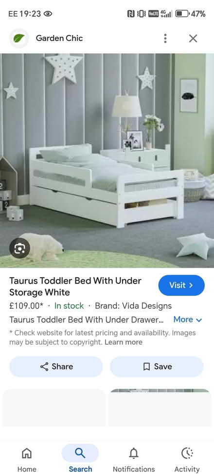 Photo of free Toddler bed 70x140 (CR7) #1