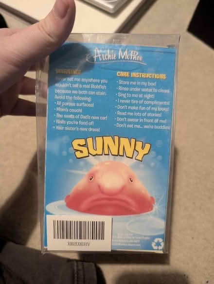 Photo of free Sunny the blobfish squishy (Cranham Gate GL3) #3