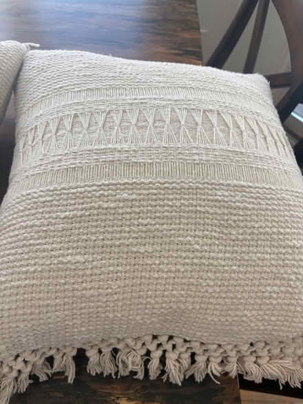 Photo of free Beige cotton pillows (Kanata Lakes) #2