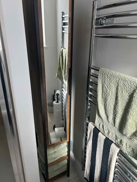 Photo of free Tall boy wooden with mirror (Catshill Bromsgrove) #1