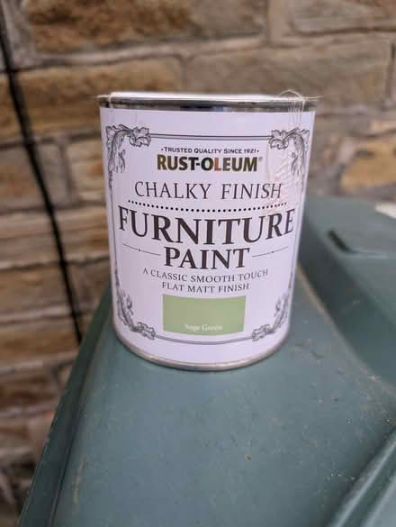 Photo of free Furniture green chalk paint (Daisy Hill BD9) #1