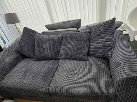 Photo of free Grey 3 seater sofa (Stacksteads OL13) #2