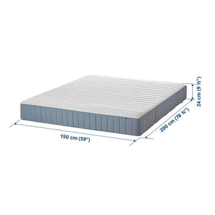 Photo of free IKEA Valevåg king size mattress (TN2 3HT) #2