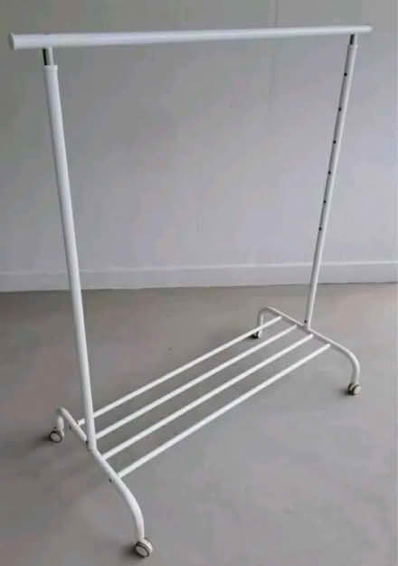 Photo of free Ikea Rigga clothes rail (Plaistow E139LX) #4