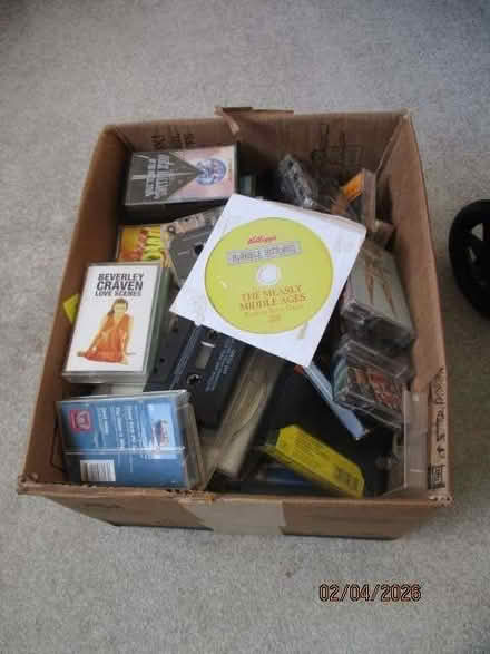 Photo of free Box of misc DVDs and CDs (Innsworth GL3) #1