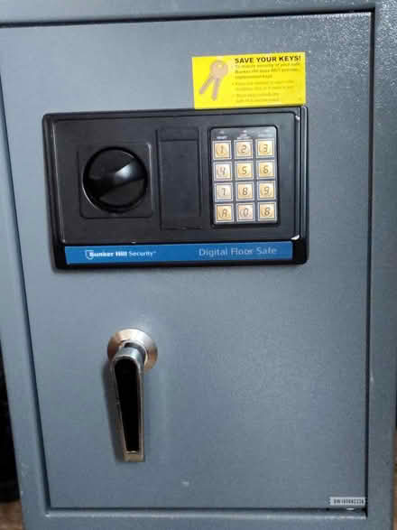 Photo of free Bunker Hill safe (104 Ash Ave Wood Village) #1