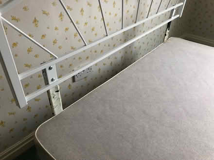 Photo of free Double bed base and headboard (Great Sutton CH66) #2