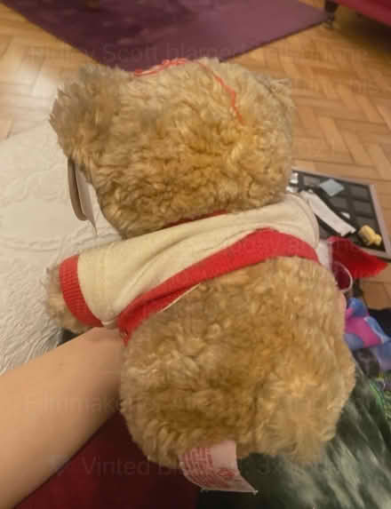 Photo of free I love you teddy - needs wash (Herne Hill, SE24) #2