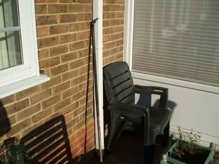 Photo of free Garden Parasol / Umbrella with Base & Pole (Yateley GU46) #3