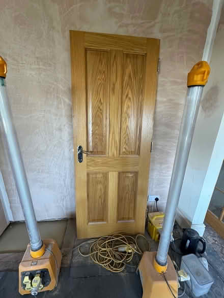 Photo of free Solid wood door with fittings (Whiteparish, SP5, Wiltshire) #1