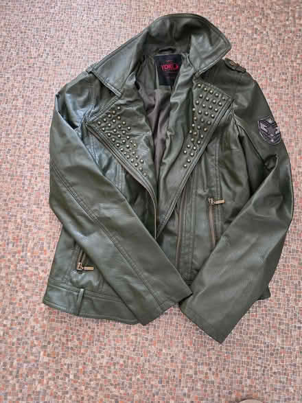 Photo of free Ladies biker jacket with belt (Town centre) #1