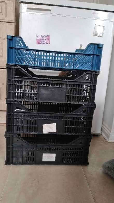 Photo of free Be organised, clean storage crates (Haywood RG12) #1