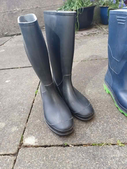 Photo of free Pair of wellies. Size 5 (Black pair in photo only) (Braeside AB15) #1