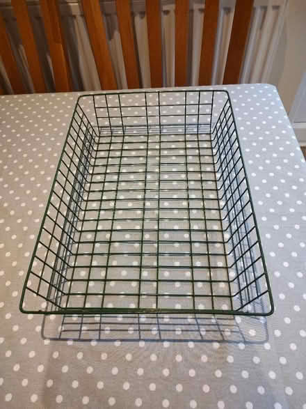 Photo of free Green metal filing tray (Tilekiln TN38) #1