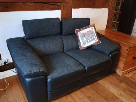 Photo of free 2 seater recliner sofa & armchair (Guilsfield SY21) #1