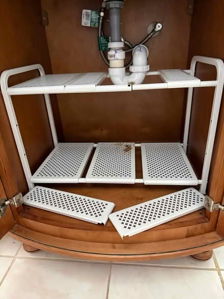 Photo of free Under the sink shelves (Sixteenth Street Heights) #1