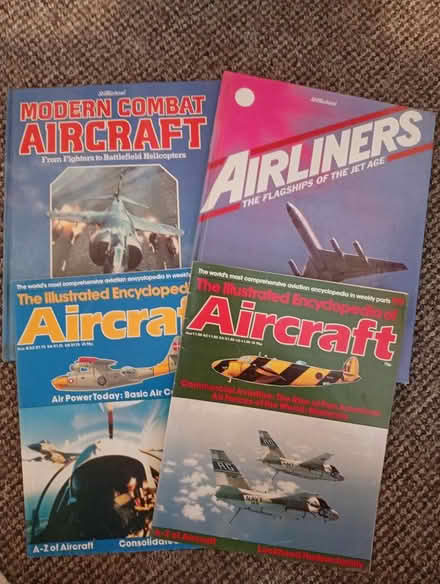 Photo of free Old aircraft books (wrexham LL13) #1
