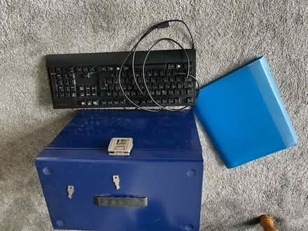 Photo of free Computer key board lockable metal box (Eastcote HA4) #1
