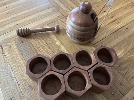 Photo of free Wooden Beehive Sorting Toy (Midtown Kingston) #1