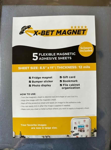Photo of free Magnetic sheets (Germantown 20874) #1