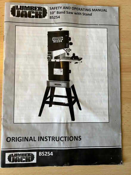 Photo of free Band saw (Norham Manor OX2) #1
