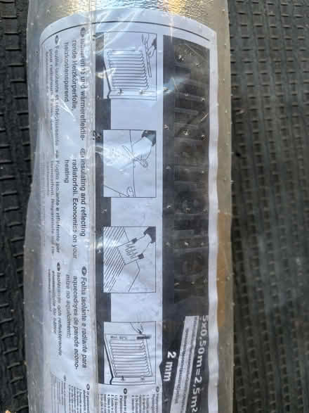Photo of free Climareflex insulating and reflecting radiator foil (West End GU24) #1