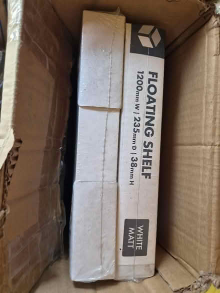Photo of free 2 packed floating shelves. (Woking GU21) #1