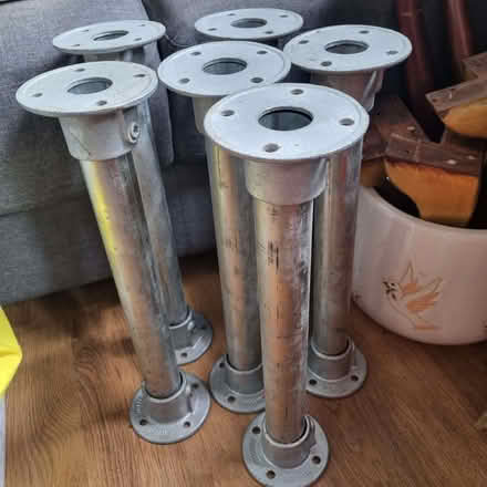 Photo of free Metal legs x 6 40cm high (Kendal LA9) #1