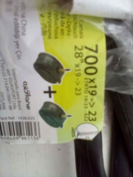 Photo of free 700c x 19 inner tubes (Dukinfield SK16) #1